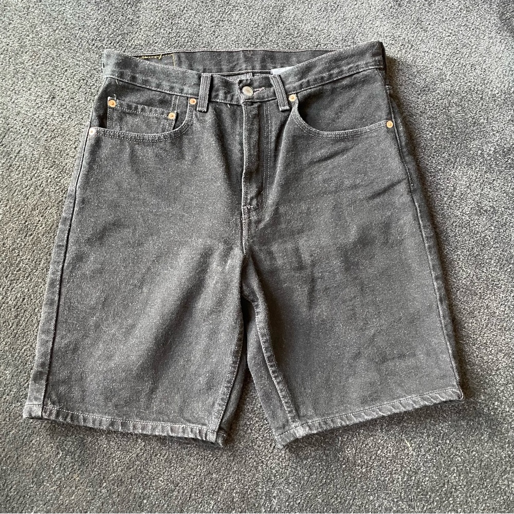 Levi’s Black Denim Women's Jean Shorts